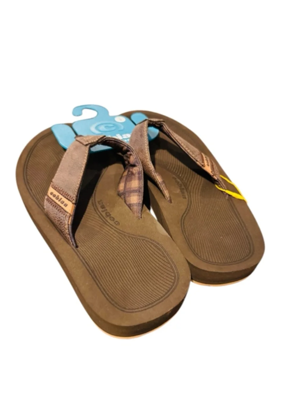 Men's Cobian ARV Trek Brown Flip-Flops Size 8